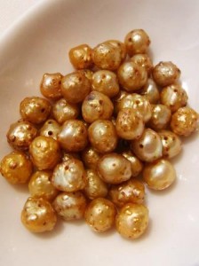 gold freshwater pearl